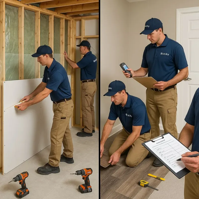 Repairs and Reconstruction process in Lone Grove, OK