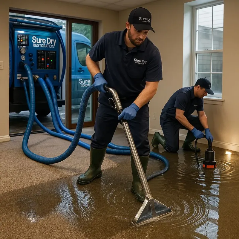 Water Extraction and Removal process in Lone Grove, OK